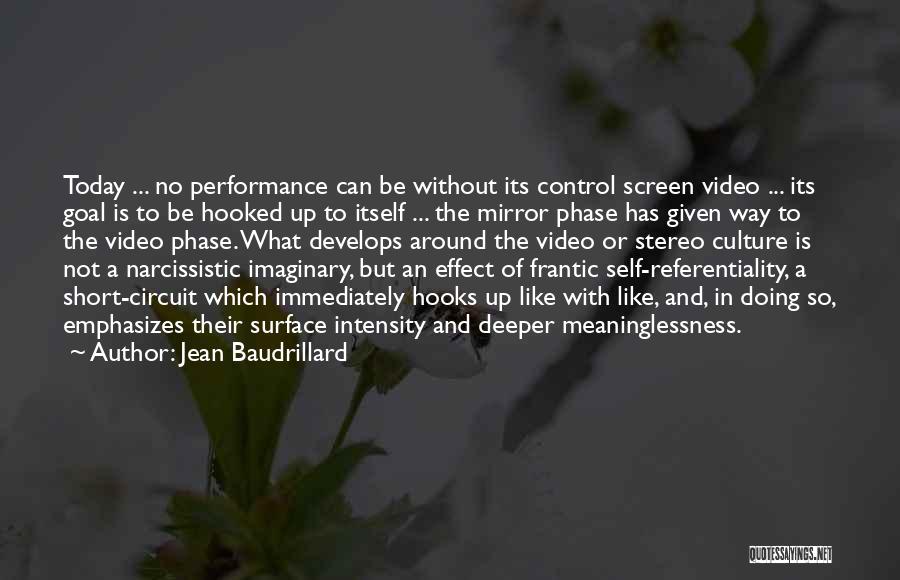 Mirror Effect Quotes By Jean Baudrillard