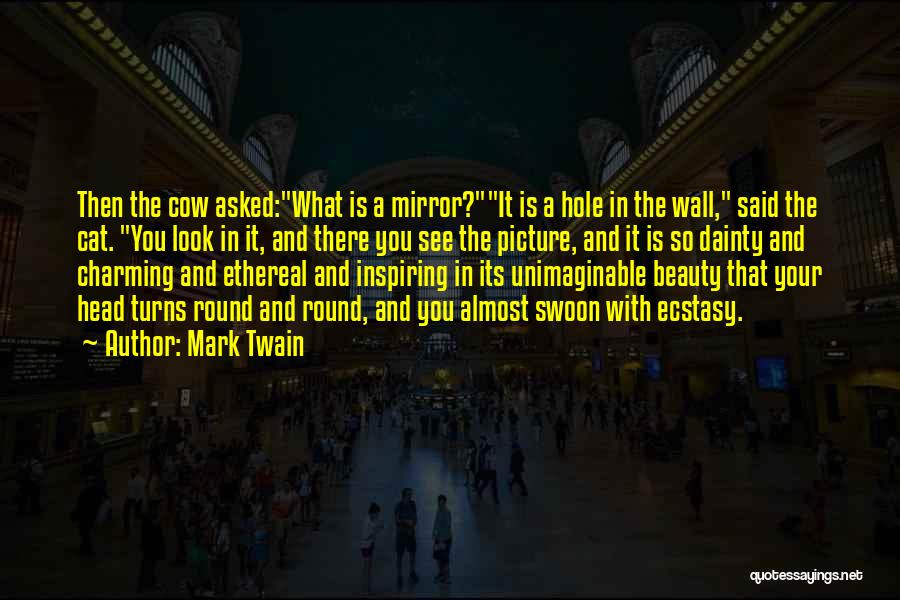 Mirror Mirror Off The Wall Quotes By Mark Twain