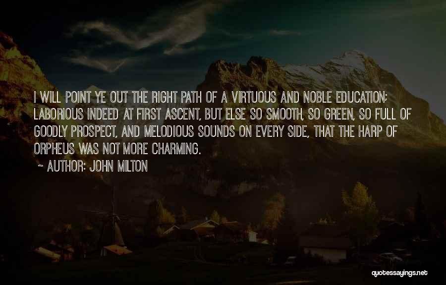Mirrored Inspirational Quotes By John Milton