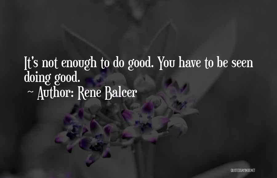 Mirrored Inspirational Quotes By Rene Balcer