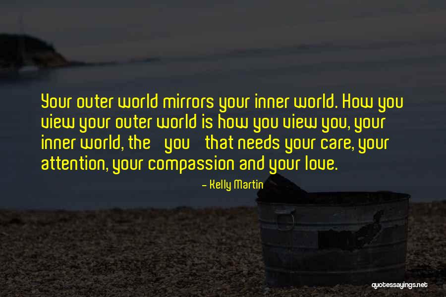 Mirroring Yourself Quotes By Kelly Martin