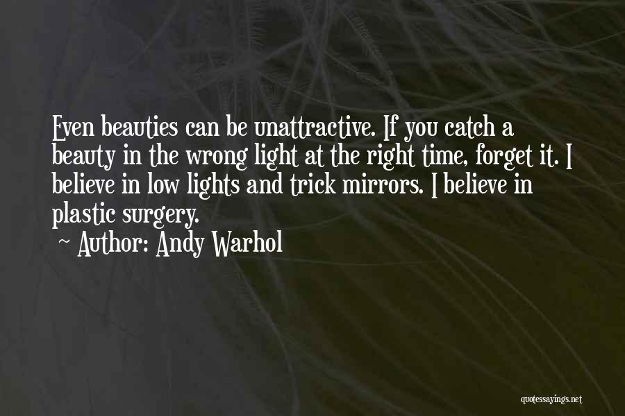 Mirrors And Beauty Quotes By Andy Warhol