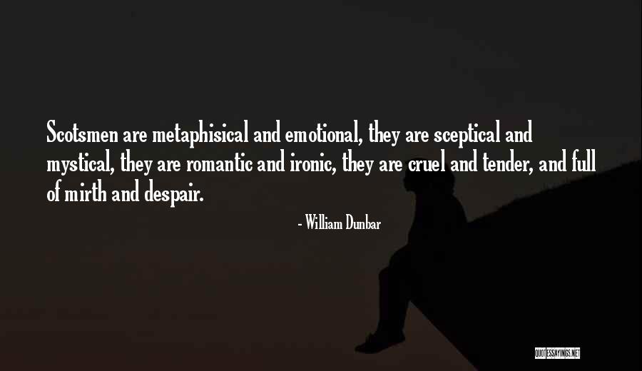 Mirth Quotes By William Dunbar