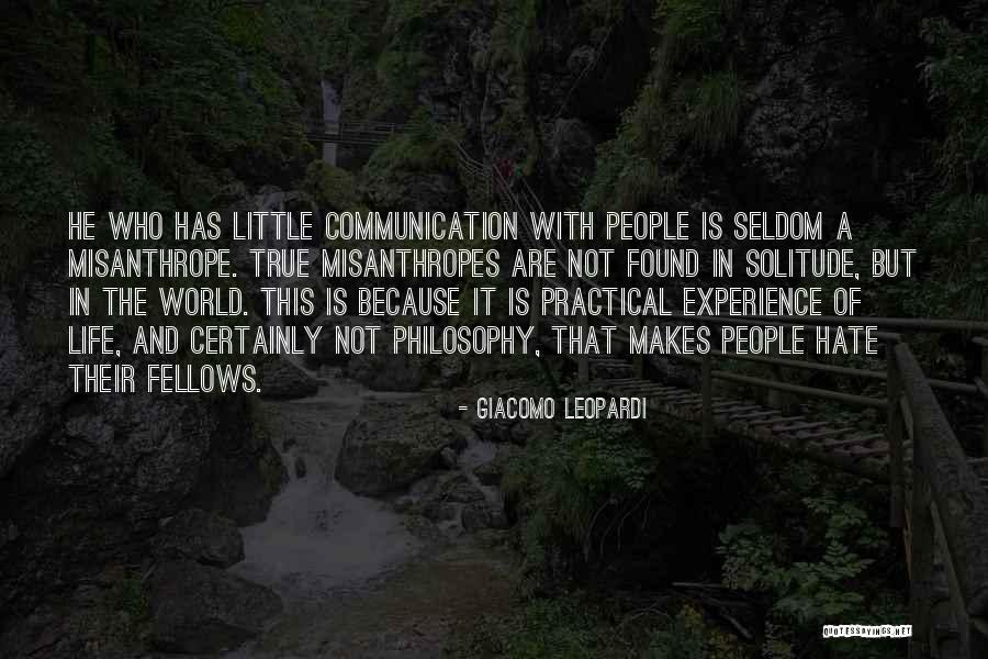 Misanthrope Life Quotes By Giacomo Leopardi Misanthrope Life Quotes By Giacomo Leopardi