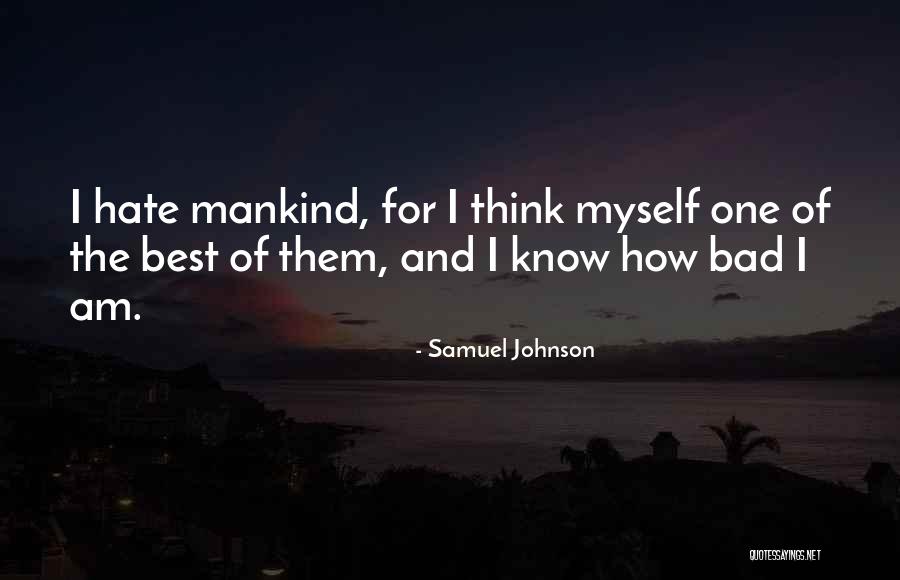 Misanthropy Quotes By Samuel Johnson Misanthropy Quotes By Samuel Johnson