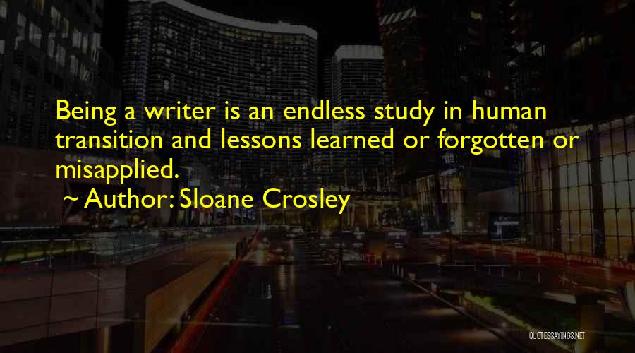 Misapplied Quotes By Sloane Crosley