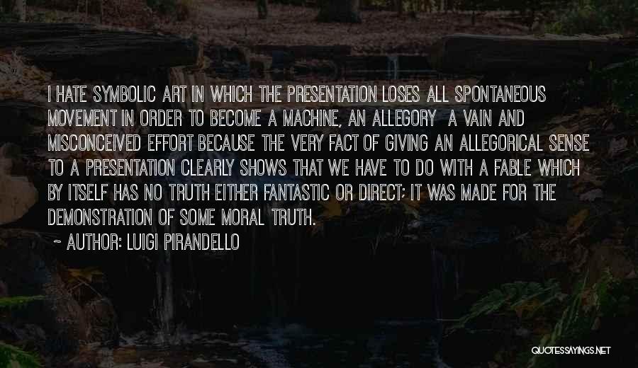 Misconceived Quotes By Luigi Pirandello