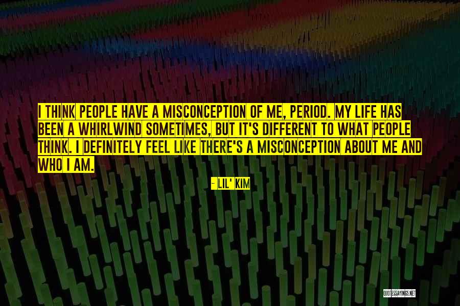 Misconception About Me Quotes By Lil' Kim