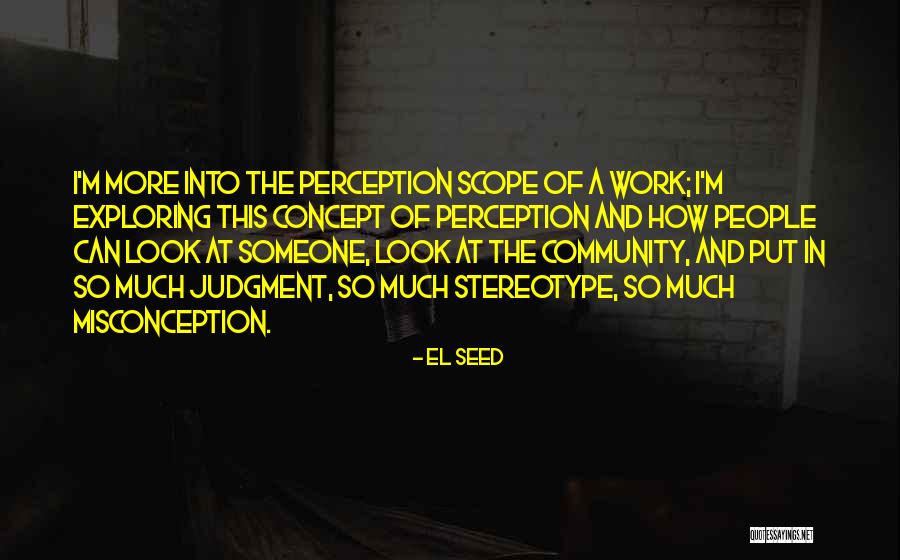 Misconception Quotes By EL Seed Misconception Quotes By EL Seed