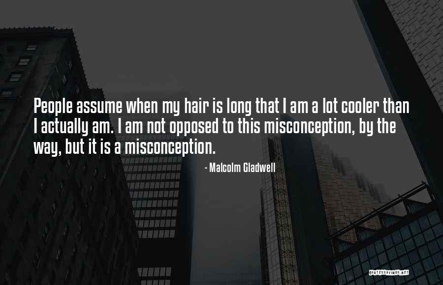 Misconception Quotes By Malcolm Gladwell Misconception Quotes By Malcolm Gladwell