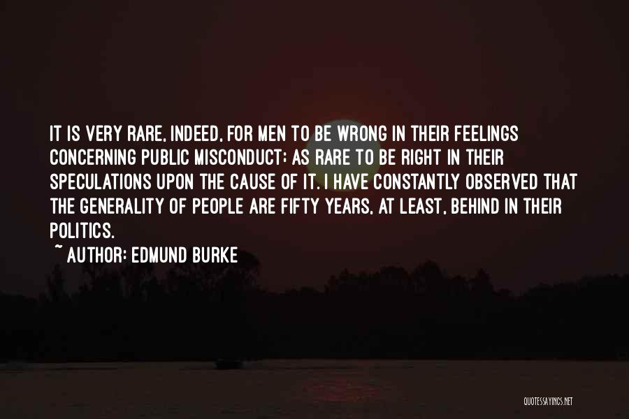 Misconduct Quotes By Edmund Burke