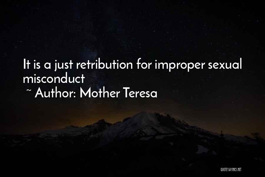 Misconduct Quotes By Mother Teresa