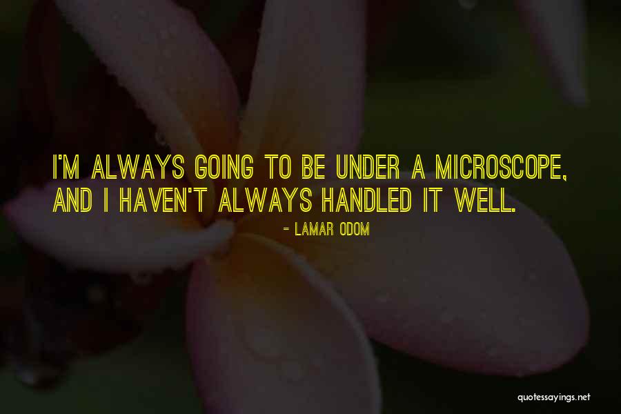 Misconduct Related Quotes By Lamar Odom Misconduct Related Quotes By Lamar Odom