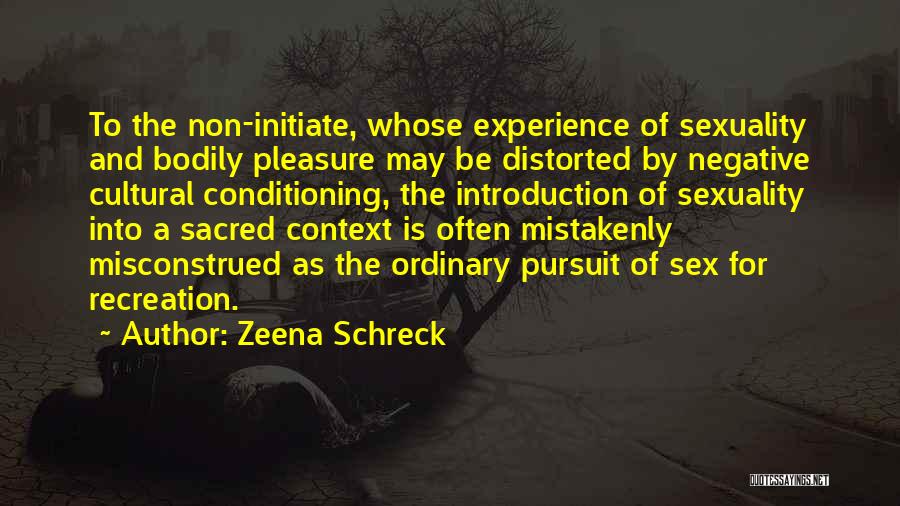 Misconstrued Quotes By Zeena Schreck