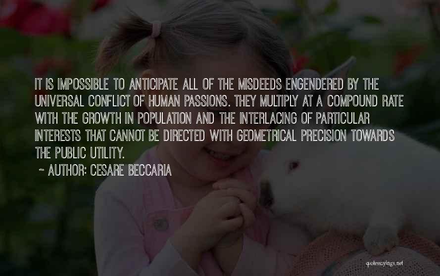 Misdeeds Quotes By Cesare Beccaria