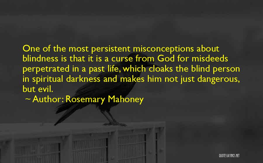 Misdeeds Quotes By Rosemary Mahoney