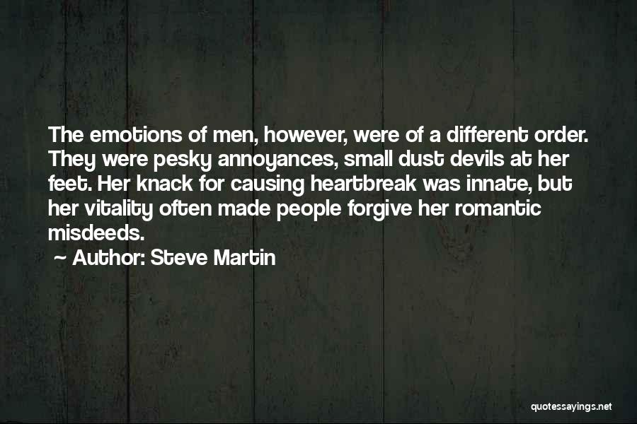 Misdeeds Quotes By Steve Martin