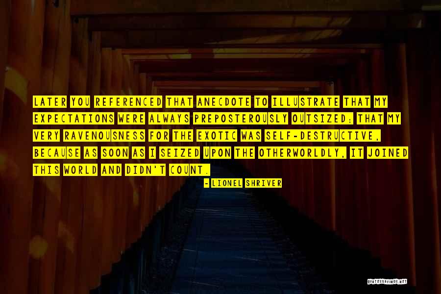 Mise En Abyme Quotes By Lionel Shriver Mise En Abyme Quotes By Lionel Shriver