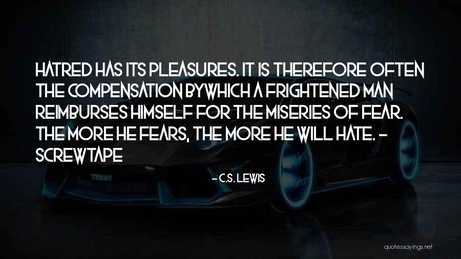 Miseries Quotes By C.S. Lewis