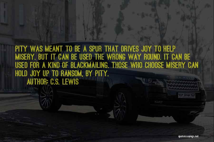 Misery Quotes By C.S. Lewis