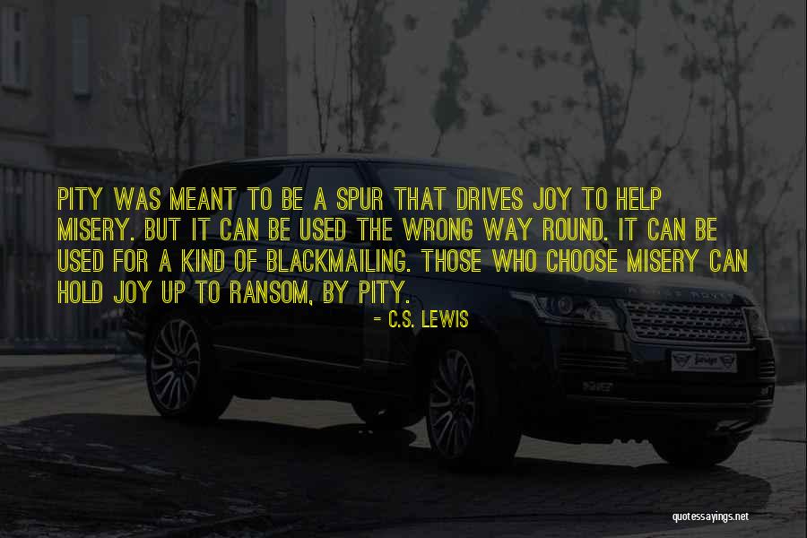 Misery Quotes By C.S. Lewis Misery Quotes By C.S. Lewis