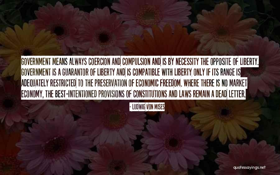 Mises Government Quotes By Ludwig Von Mises