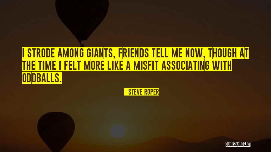 Misfit Quotes By Steve Roper