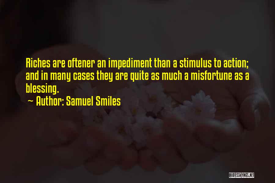 Misfortune Quotes By Samuel Smiles