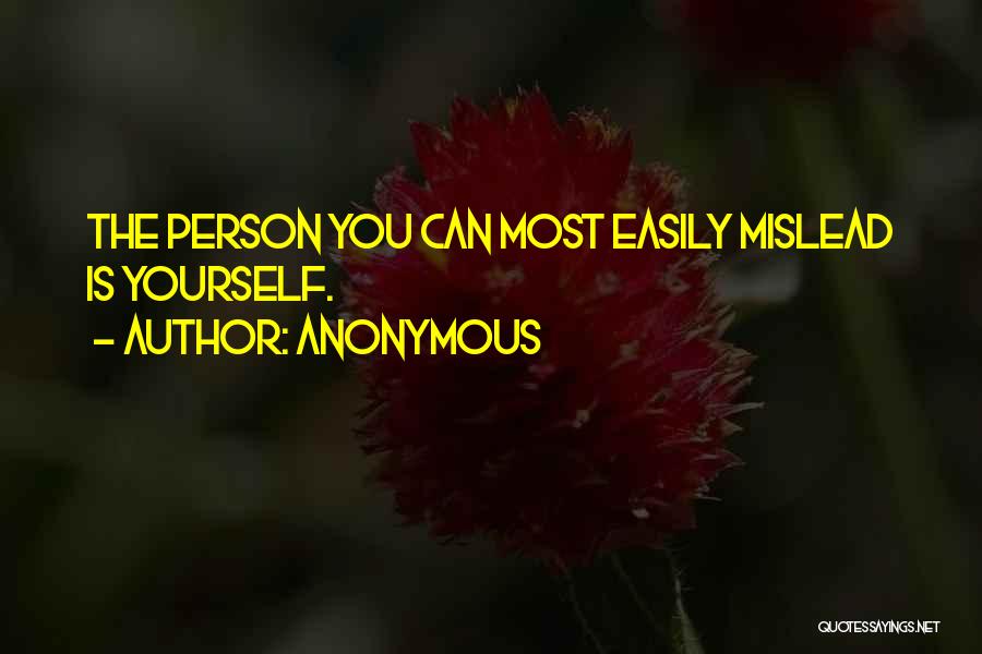 Mislead Quotes By Anonymous