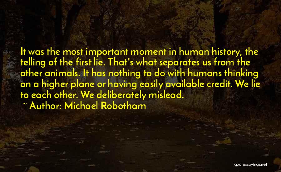Mislead Quotes By Michael Robotham
