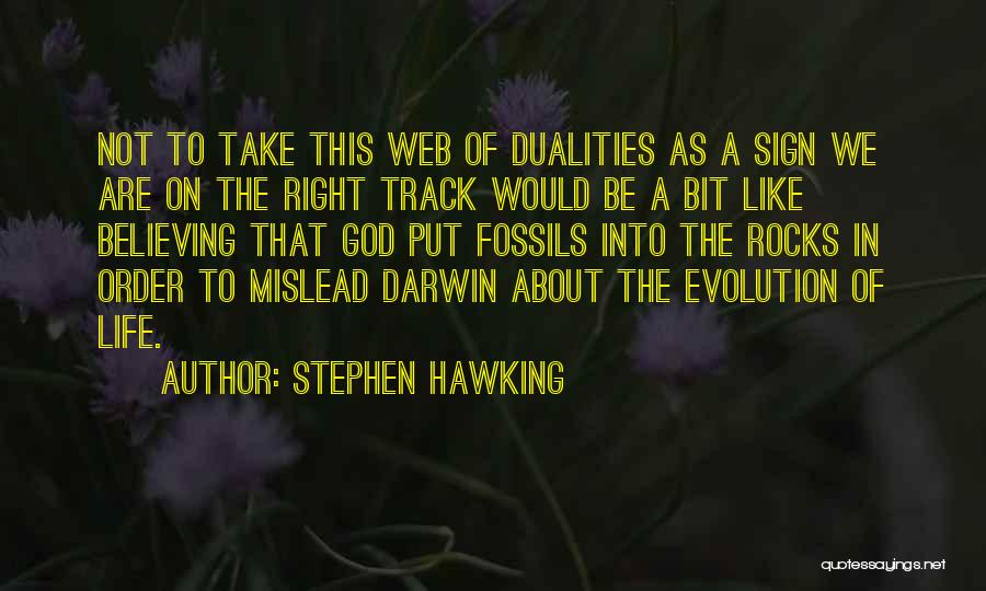 Mislead Quotes By Stephen Hawking