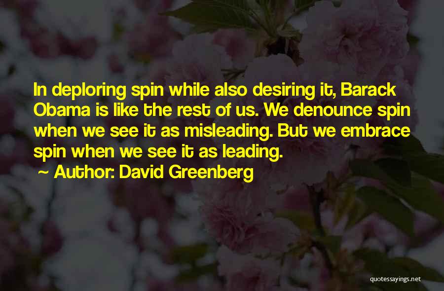 Misleading Quotes By David Greenberg