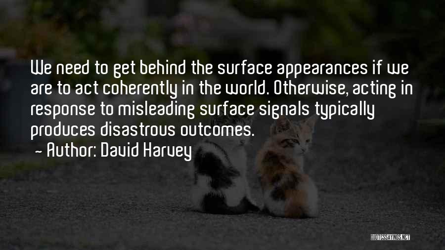 Misleading Quotes By David Harvey