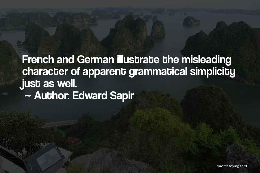 Misleading Quotes By Edward Sapir