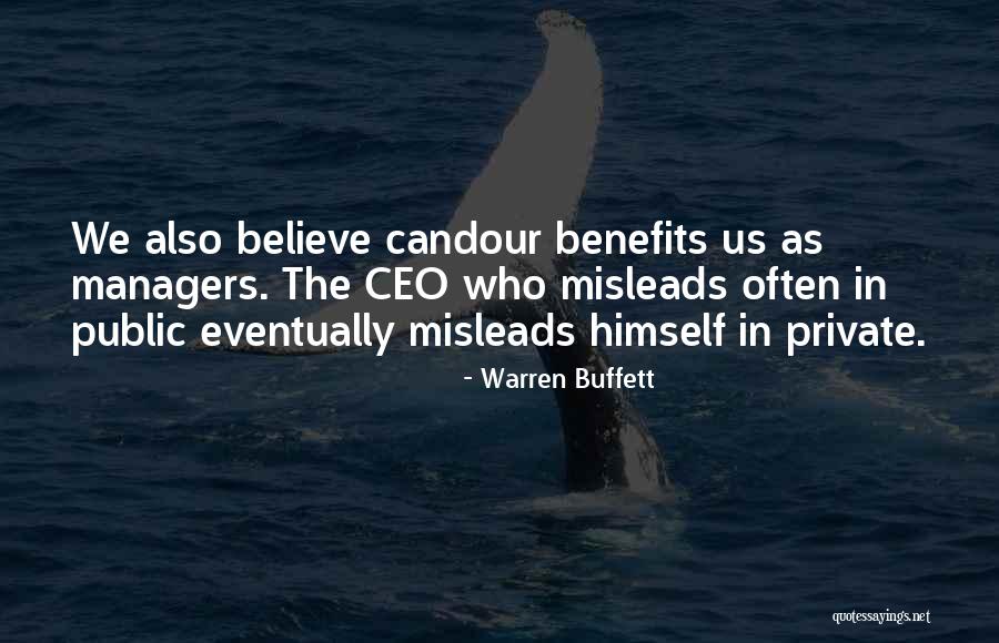 Misleads Quotes By Warren Buffett Misleads Quotes By Warren Buffett