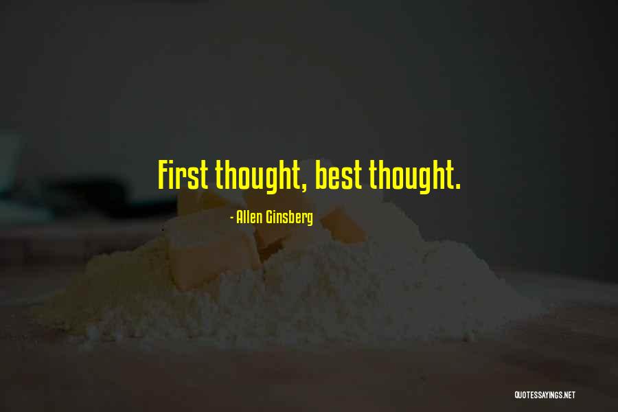 Misliti Brzo Quotes By Allen Ginsberg Misliti Brzo Quotes By Allen Ginsberg