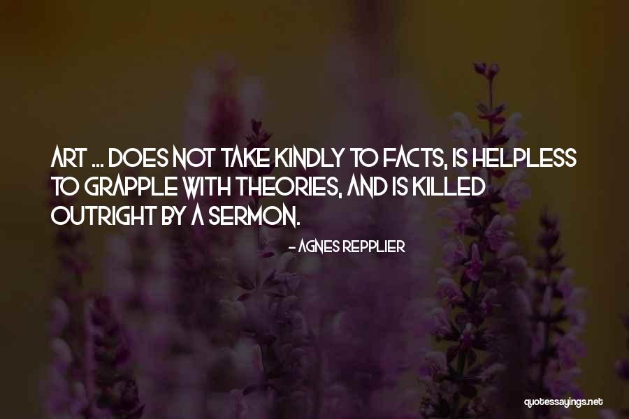Misljenja Quotes By Agnes Repplier Misljenja Quotes By Agnes Repplier