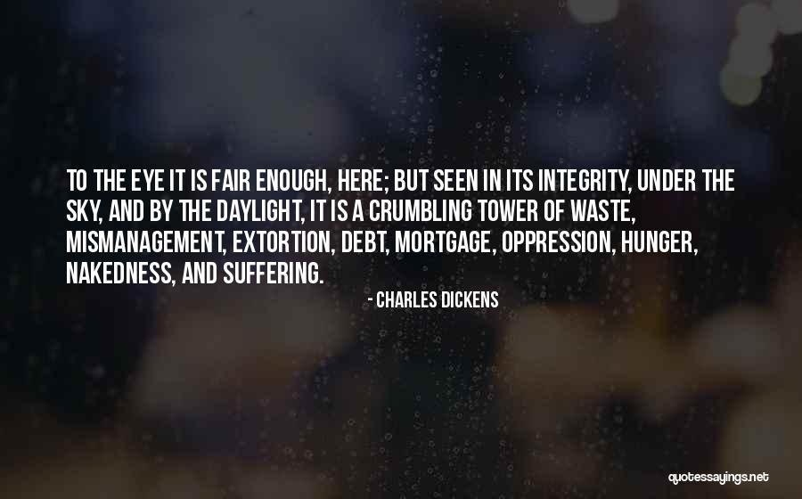 Mismanagement Quotes By Charles Dickens