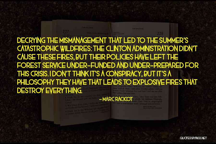 Mismanagement Quotes By Marc Racicot Mismanagement Quotes By Marc Racicot