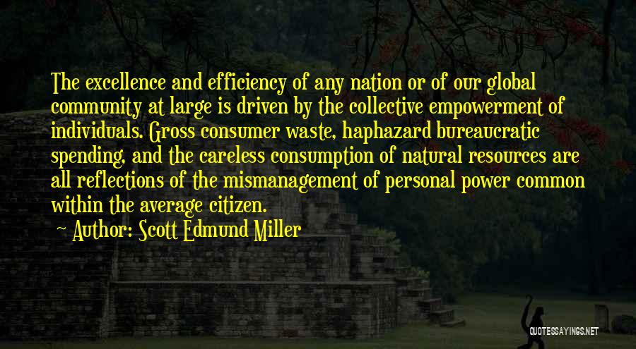 Mismanagement Quotes By Scott Edmund Miller