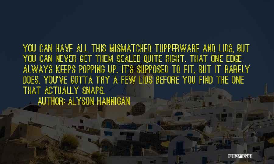 Mismatched Quotes By Alyson Hannigan