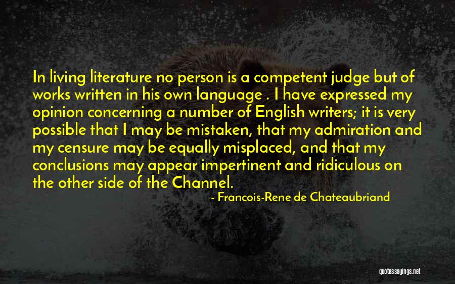Misplaced Quotes By Francois-Rene De Chateaubriand Misplaced Quotes By Francois-Rene De Chateaubriand