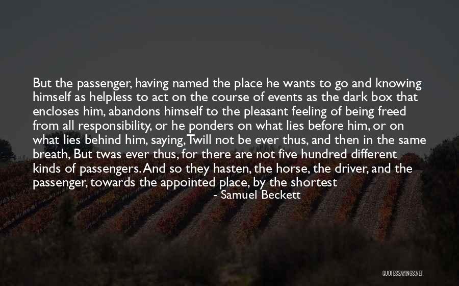 Misplaced Quotes By Samuel Beckett Misplaced Quotes By Samuel Beckett