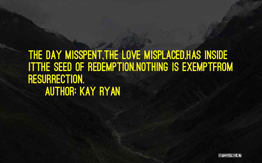 Misplaced Things Quotes By Kay Ryan