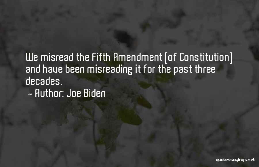 Misreading Quotes By Joe Biden
