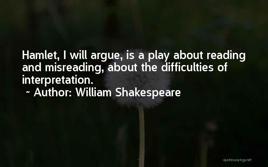 Misreading Quotes By William Shakespeare