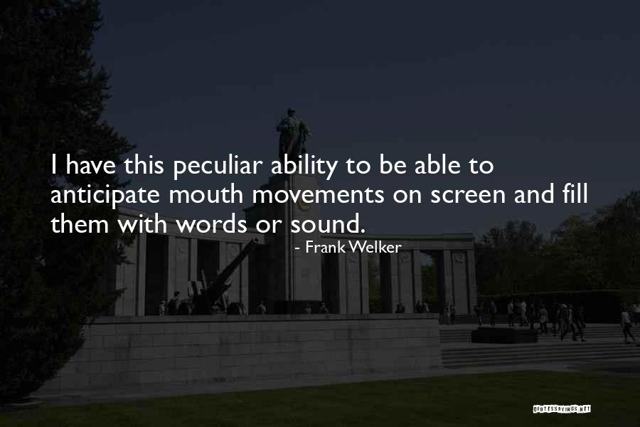 Misrule Synonyms Quotes By Frank Welker Misrule Synonyms Quotes By Frank Welker