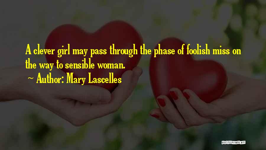 Miss A Girl Quotes By Mary Lascelles