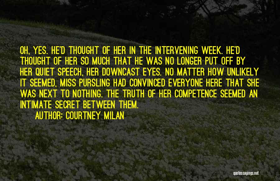 Miss Her Eyes Quotes By Courtney Milan