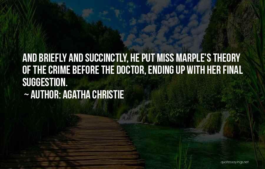 Miss Marple Quotes By Agatha Christie